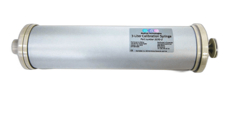 ndd 3-Liter Calibration Syringe with Adapters
